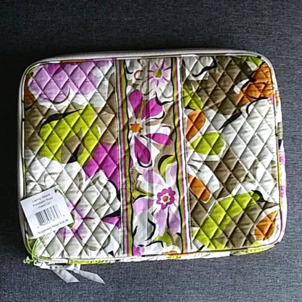 Vera Bradley Laptop Sleeve Portobello Road